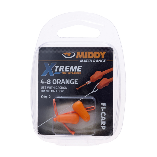 MIDDY Xtreme Pro-Connectors: 4-8 (oranžová)