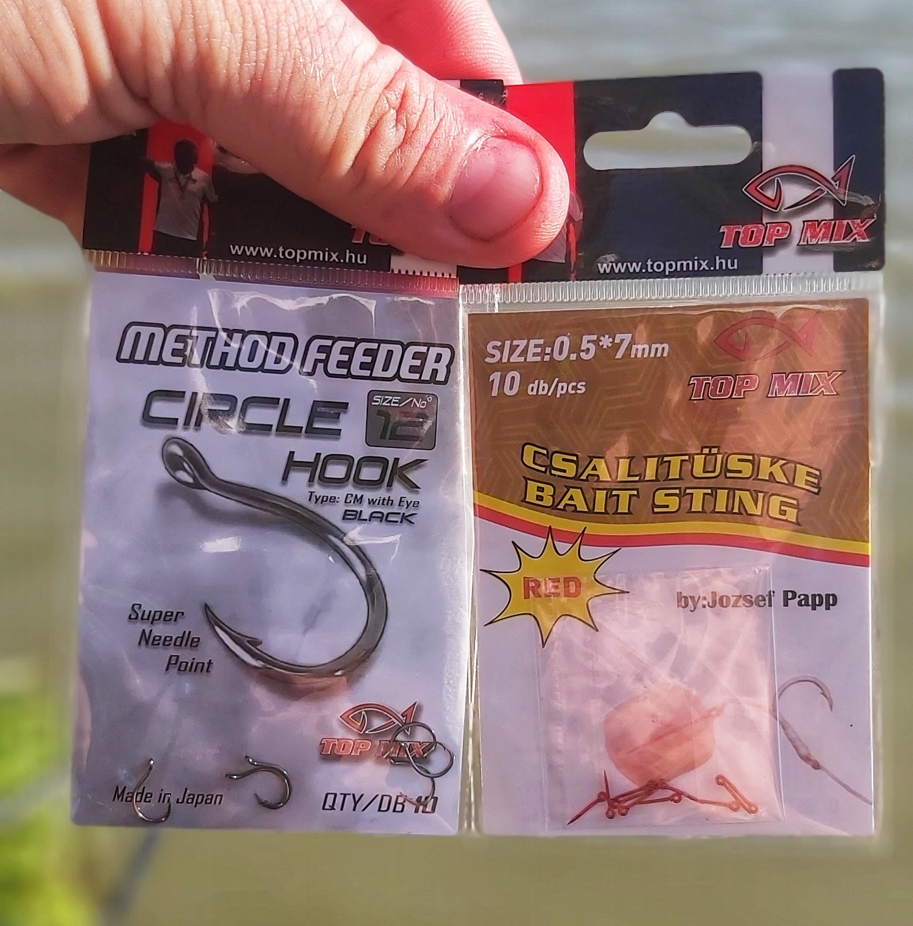 Red Bait Pin pro Wafters, 0,5x10mm