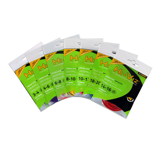Amortizér MIDDY Hi-Viz Original Solid Elastic: 14-16 (červená)