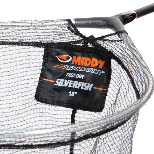 Podběráková hlava MIDDY Baggin Machine 18 Silverfish