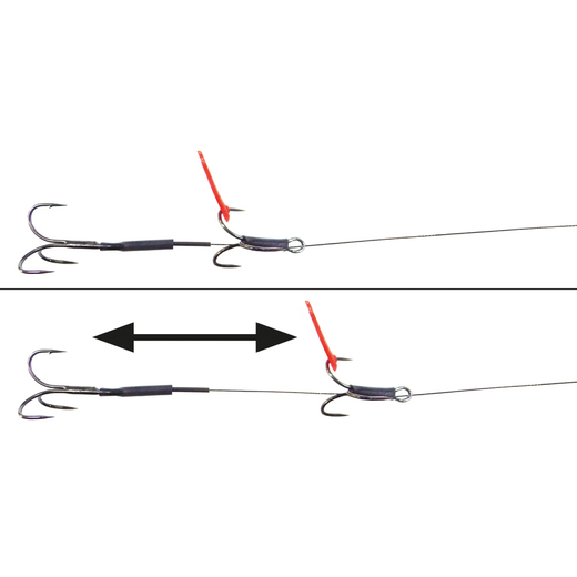 Návazec KODEX Deadbait Pike Rig - vel. 8