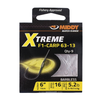 NÁVAZEC MIDDY Xtreme F1 Carp 63-13 bez protihrotu vel. 20